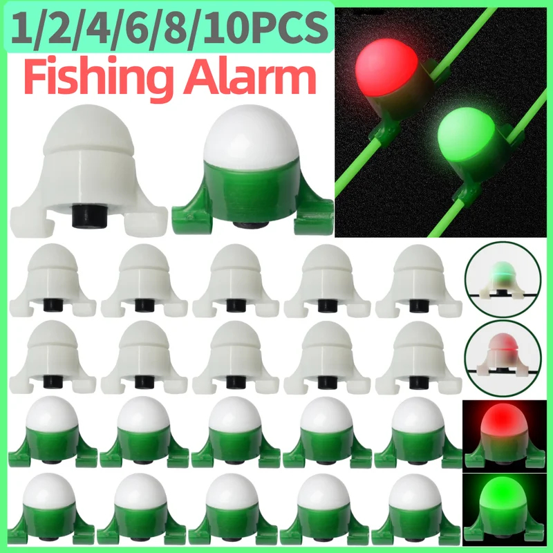 2-8pcs LED Night Fishing Alarm - Bite Indicator avaliação e preço