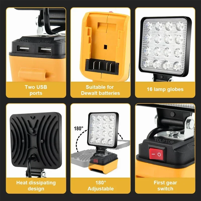 4Inch Led Light Handheld Spotl - Fish Finder Battery avaliação e preço