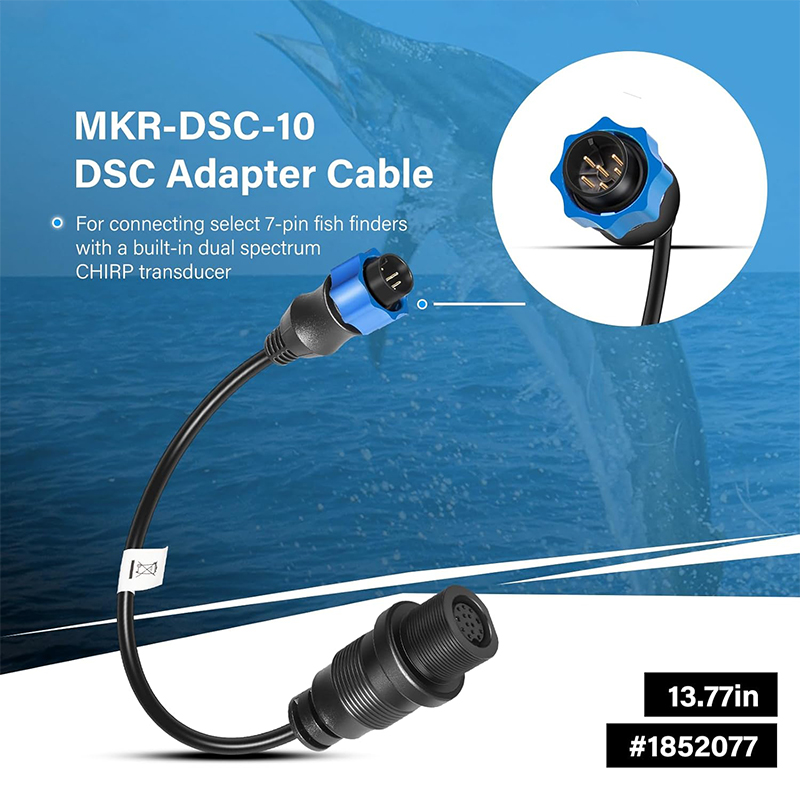 MKR-DSC-10 1852077 DSC Adapter - Fish Finder Transducer avaliação e preço