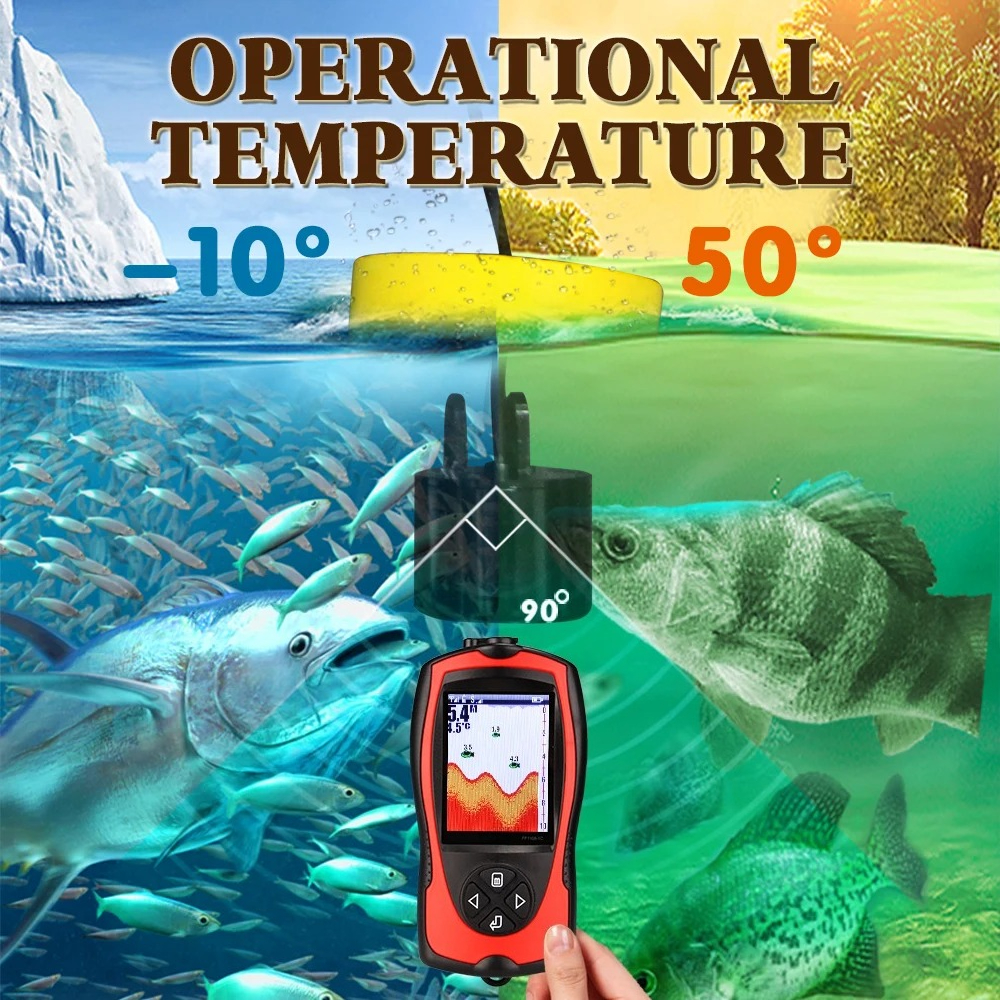 Wired fish finder high definit - Fish Finder avaliação e preço