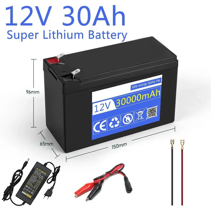 12V 30Ah Lithium 18650 Deep Cy - Fish Finder Charger avaliação e preço