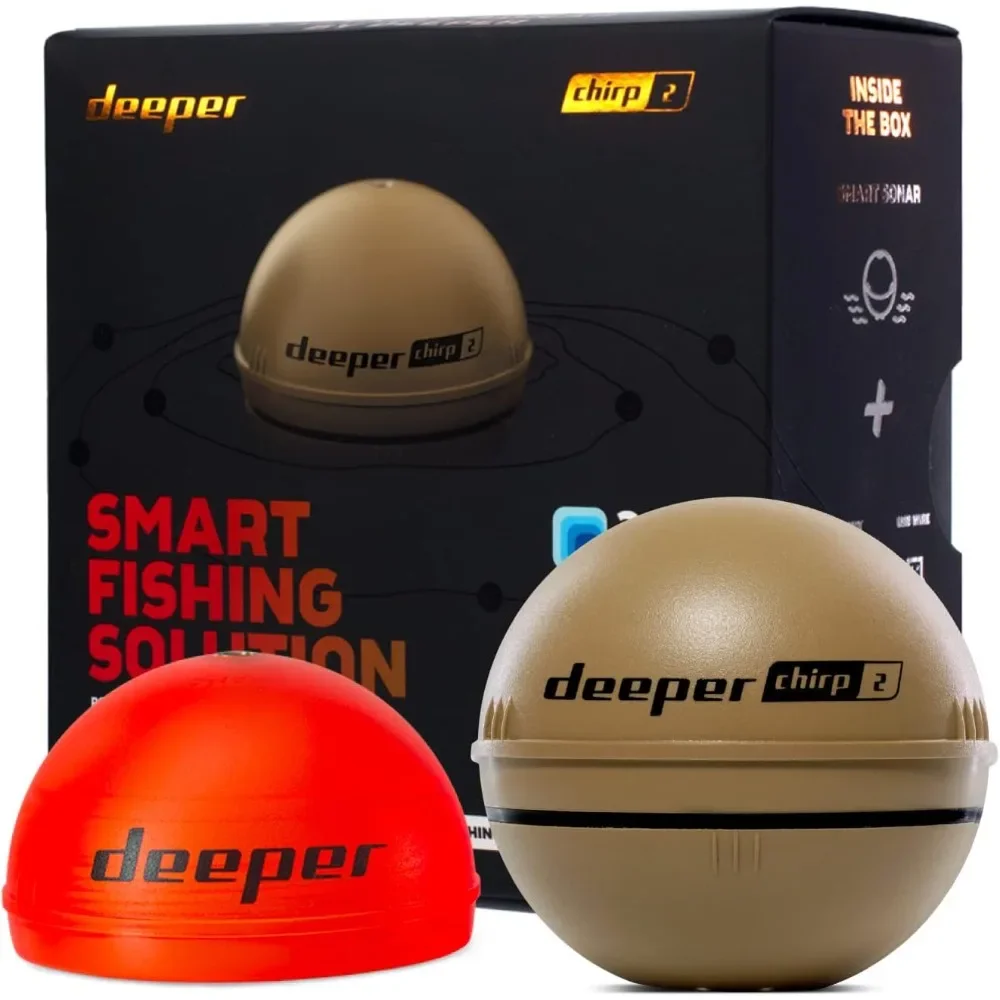 A  Chirp 2 Sonar Fish Finder - - Fishing Depth Finder avaliação e preço