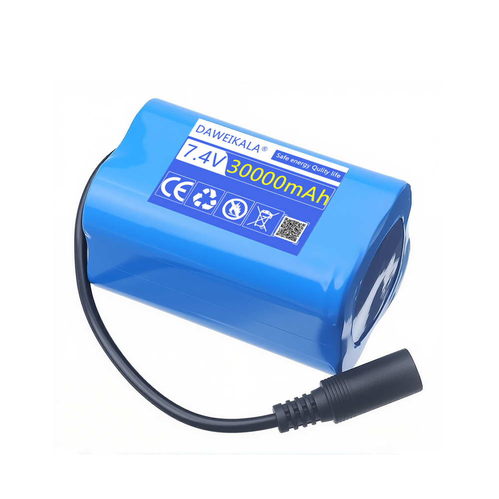 7.4V 30000mAh Battery with USB - Fish Finder Charger avaliação e preço