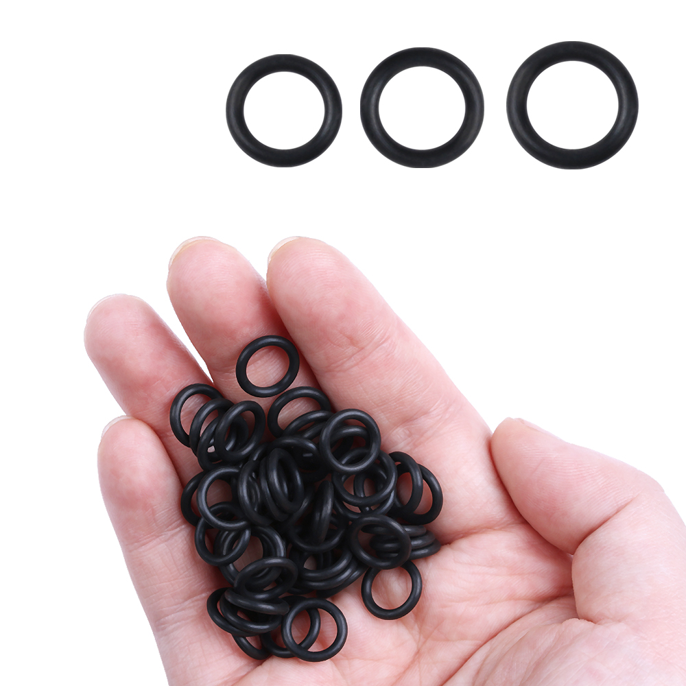 100 PCs Black Rubber O-Rings S - Bite Indicator avaliação e preço