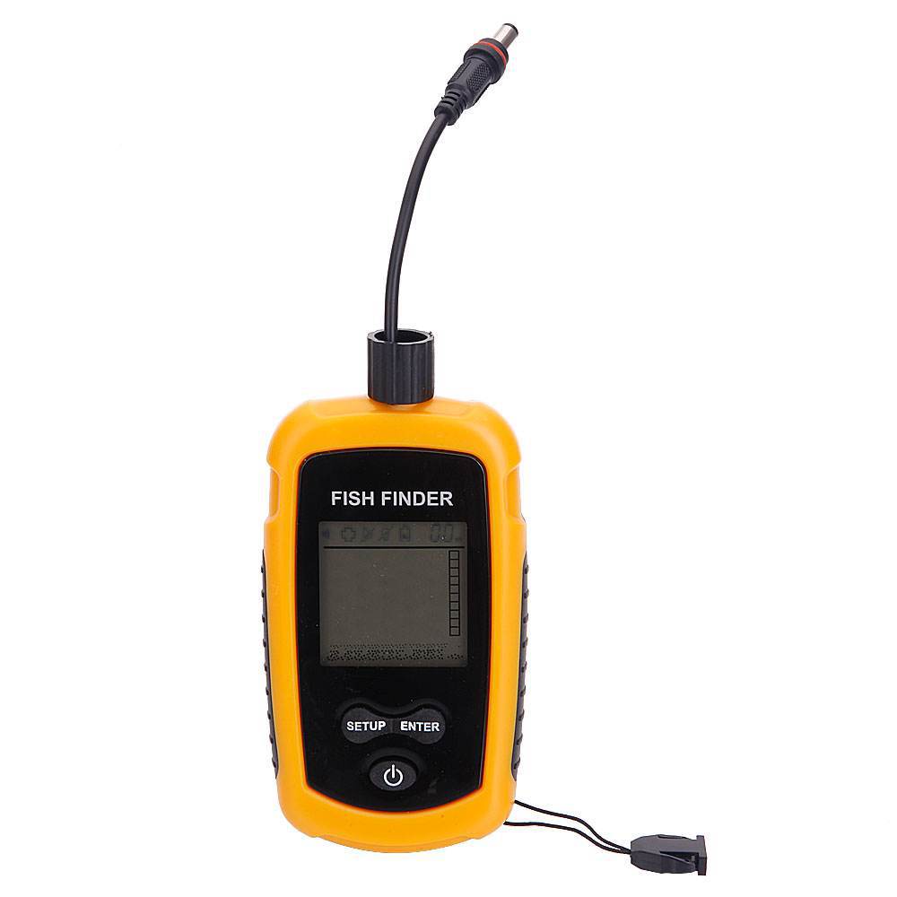 Alarm 100M Portable Sonar Fish - Fish Finder Transducer avaliação e preço