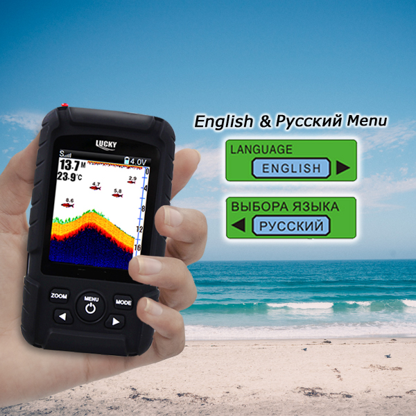 FF718LiC 2-in-1 LUCKY Fishfind - Fish Finder Cable avaliação e preço