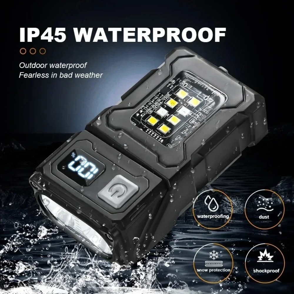 Rechargeable Mini LED Flashlig - Fishing Light avaliação e preço