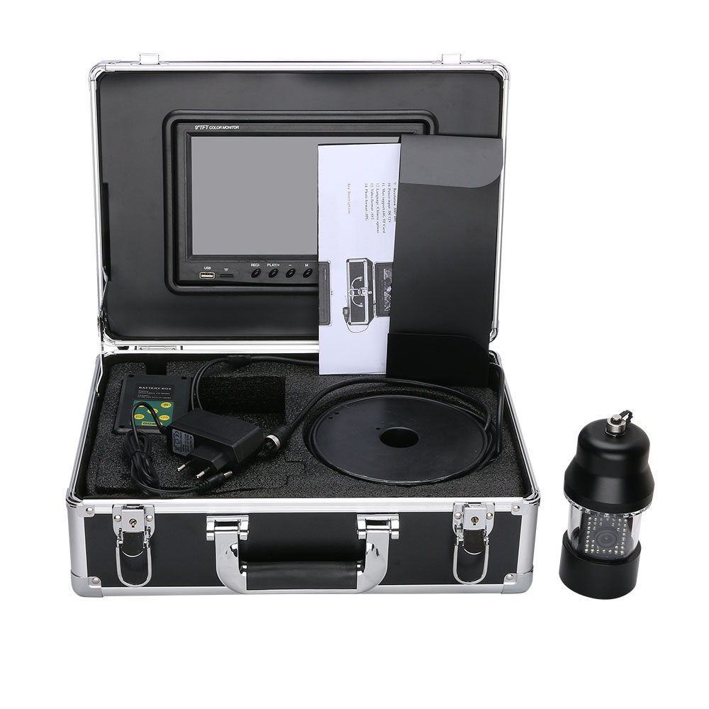 9 Inch DVR Recorder 100m Under - Fishing Camera avaliação e preço