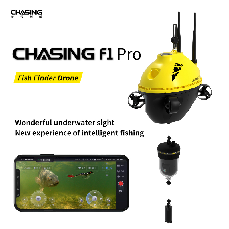 F1 Pro Bait Boat With Fish Fin - Fish Finder Gps avaliação e preço