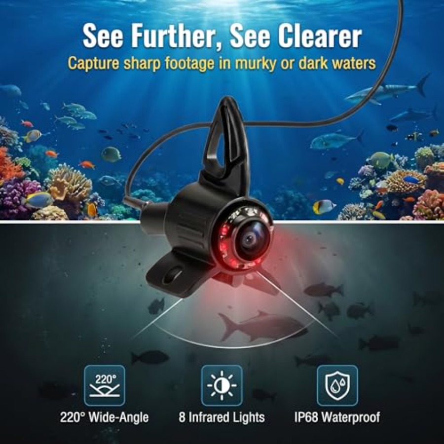 Underwater Fishing Finder Came - Fishing Camera avaliação e preço