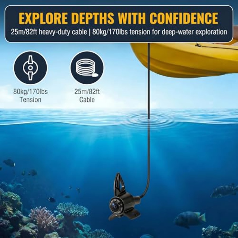 Underwater Fishing Finder Came - Fishing Camera avaliação e preço
