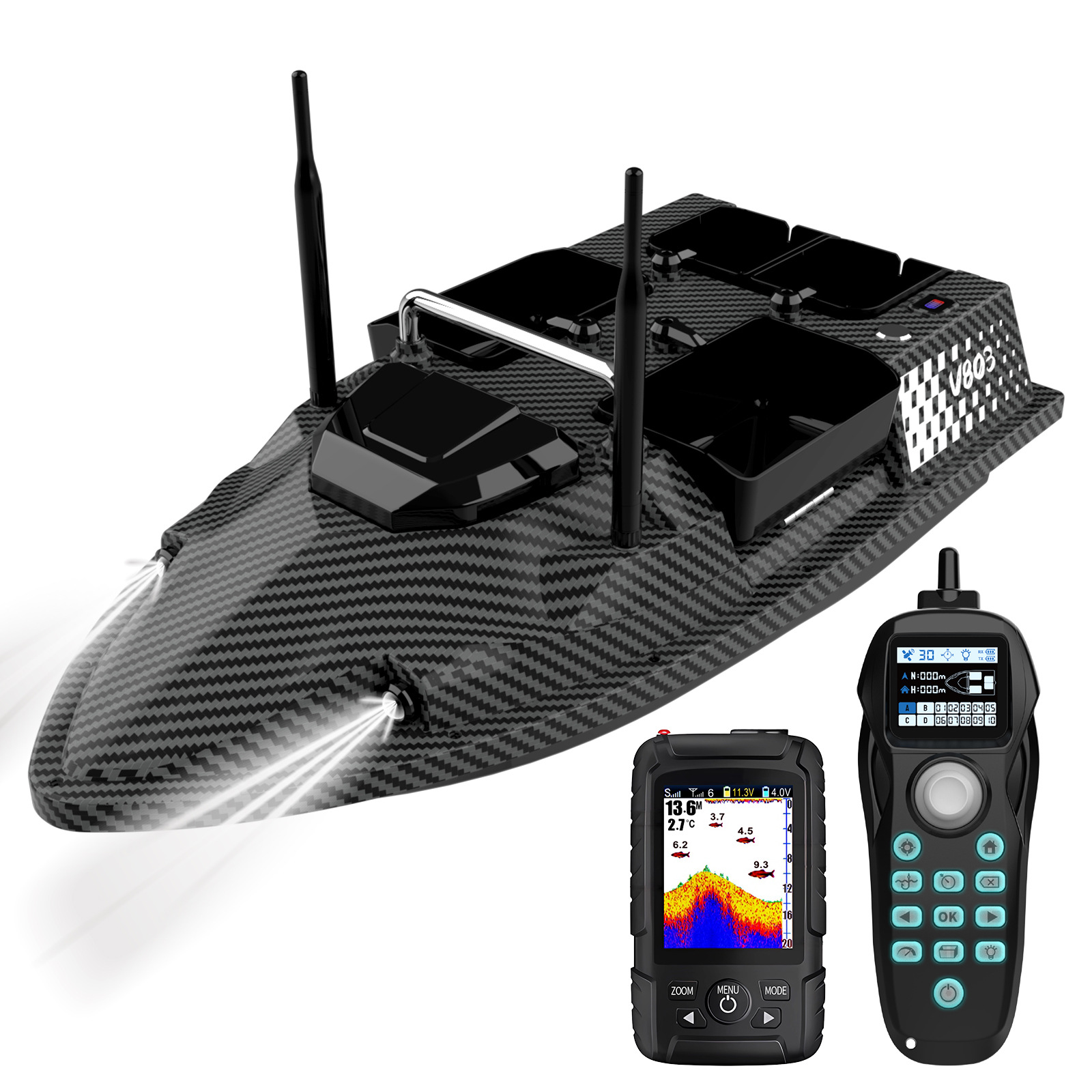 V803Pro GPS Enabled Remote Con - Fish Finder Gps avaliação e preço