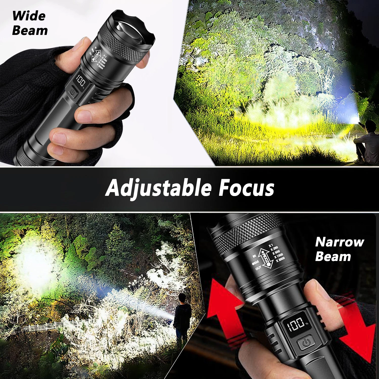 Ultra Bright LED Flashlight 20 - Fishing Light avaliação e preço