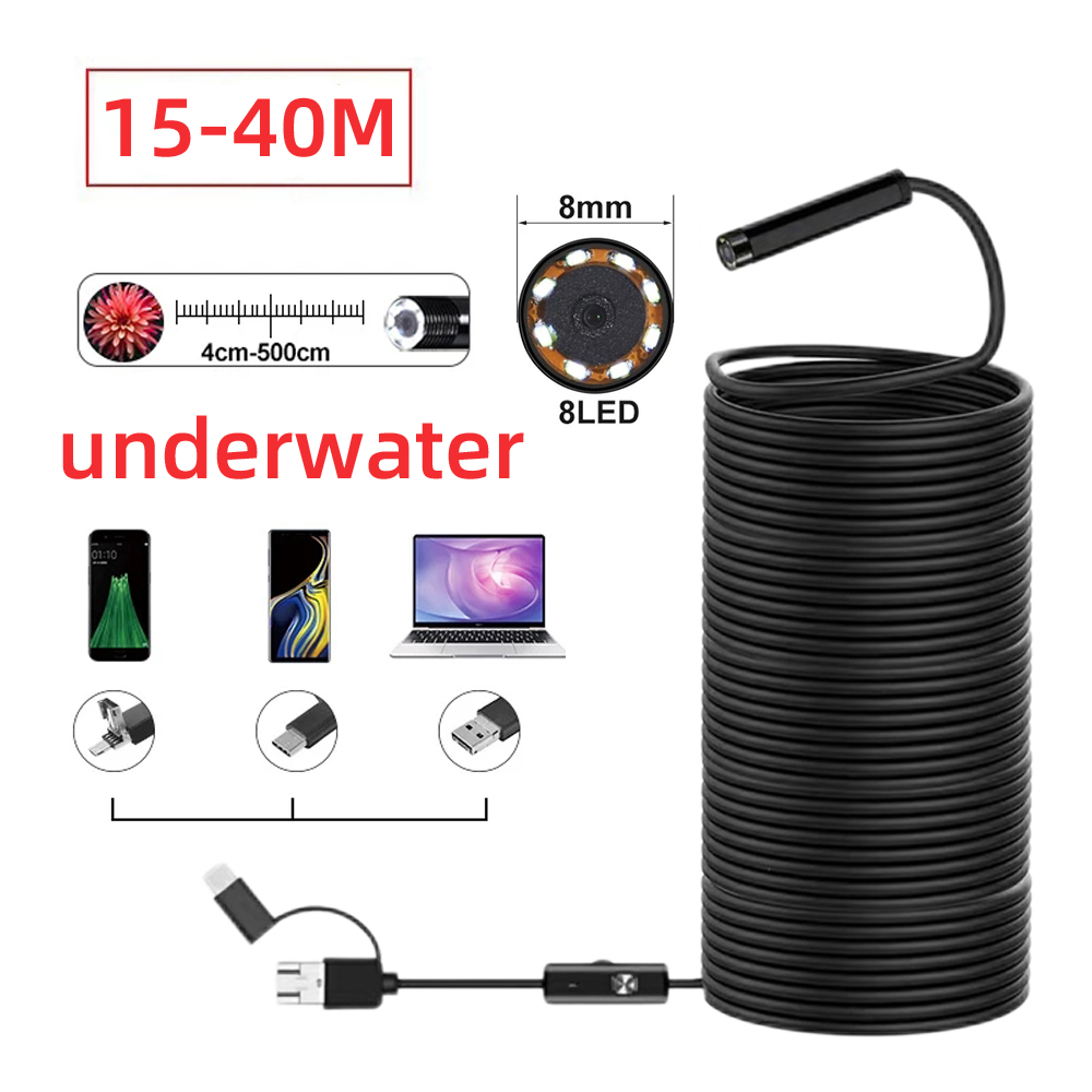 40m Fish Finder Mini Camera En - Fish Finder Cable avaliação e preço