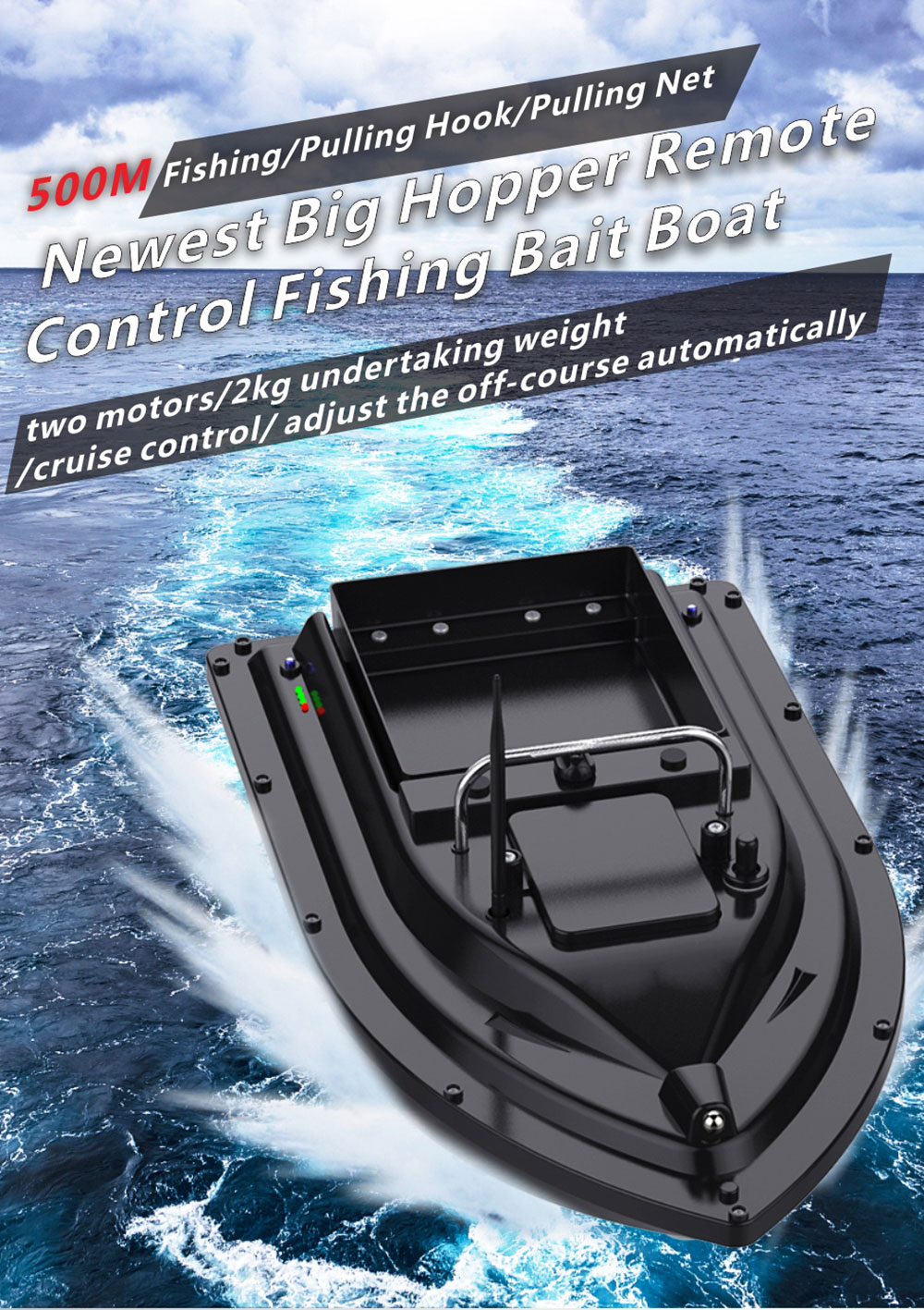 Bait Boat With GPS Positioning - Fishing Gps avaliação e preço