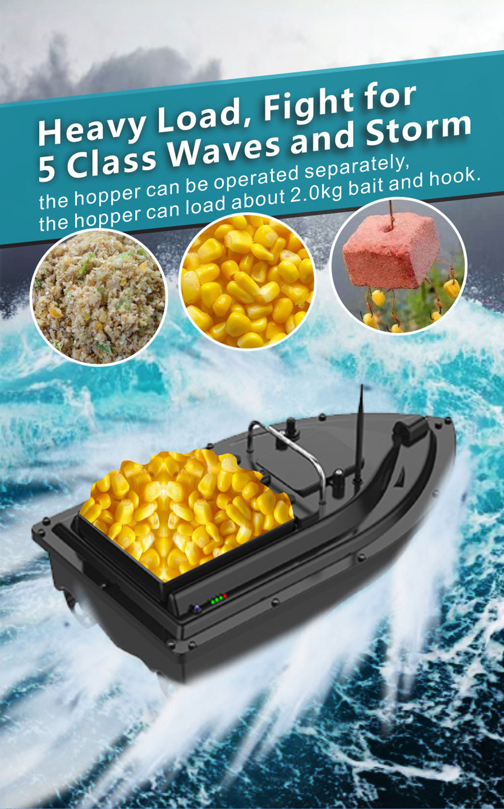 Bait Boat With GPS Positioning - Fishing Gps avaliação e preço
