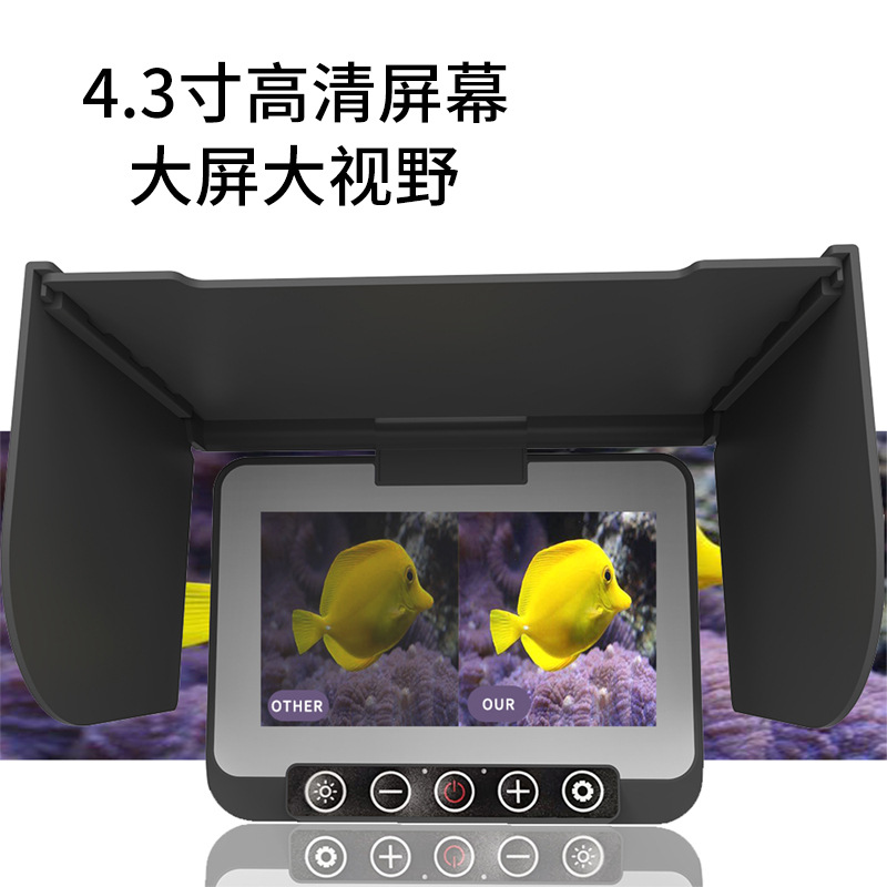 4.3Inch IPS Screen 1000TVL Und - Fishing Camera avaliação e preço