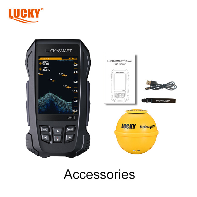 LUCKYSMART LH-1B Wireless Port - Fish Finder Portable avaliação e preço