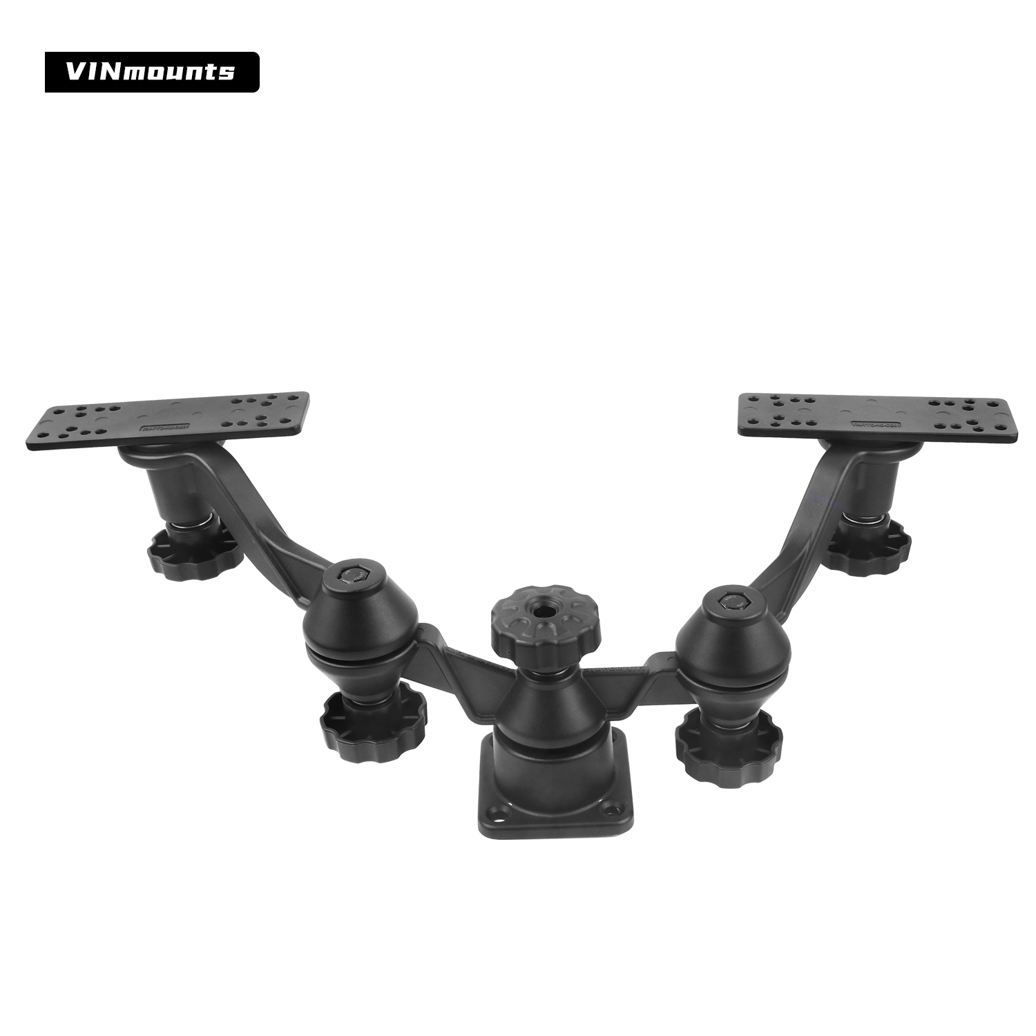 Horizontal boom dual-arm fishf - Fish Finder avaliação e preço