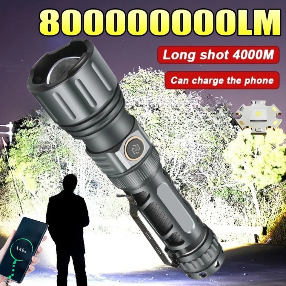 Super Bright Flashlight Portab - Fishing Light avaliação e preço