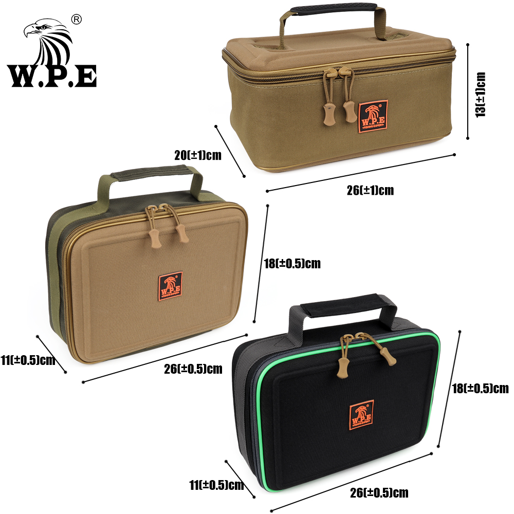 W.P.E 1pcs Fishing Bag Multi-p - Fish Finder Case avaliação e preço