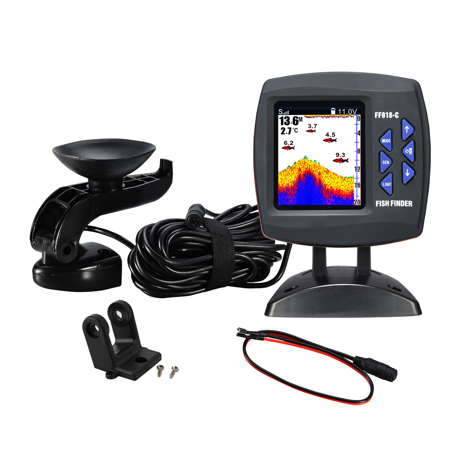 Portable Fish Finder Wireless  - Fish Finder Transducer avaliação e preço