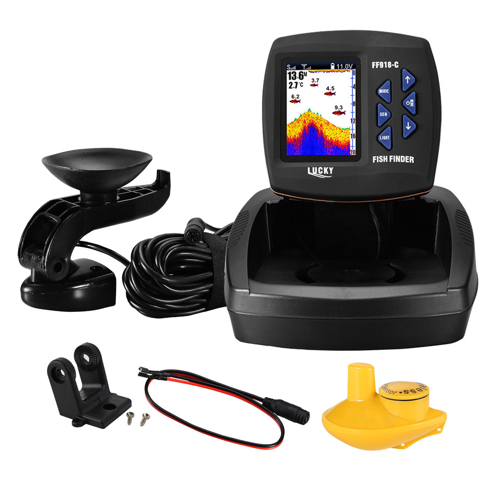 Portable Fish Finder Wireless  - Fish Finder Transducer avaliação e preço