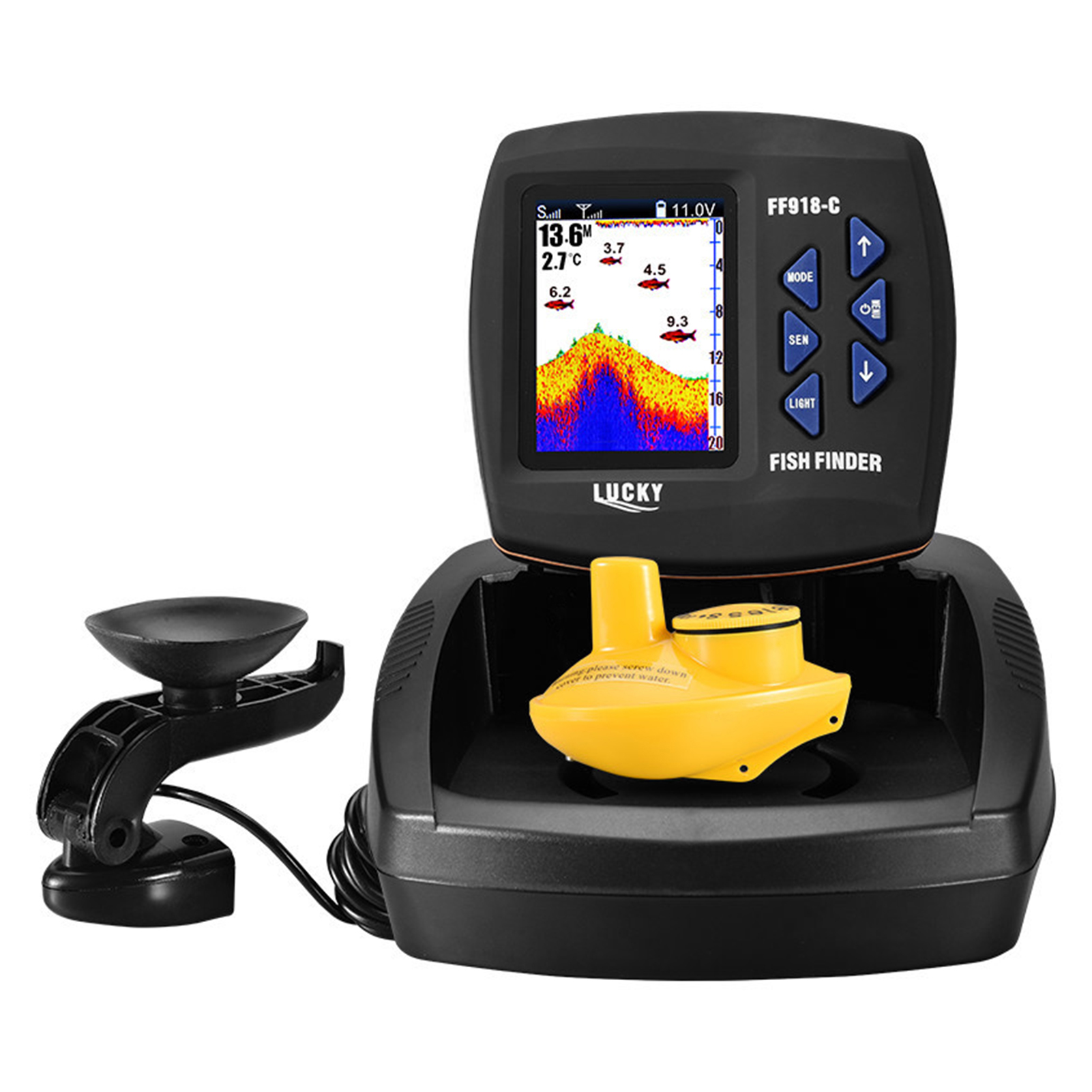 Portable Fish Finder Wireless  - Fish Finder Transducer avaliação e preço