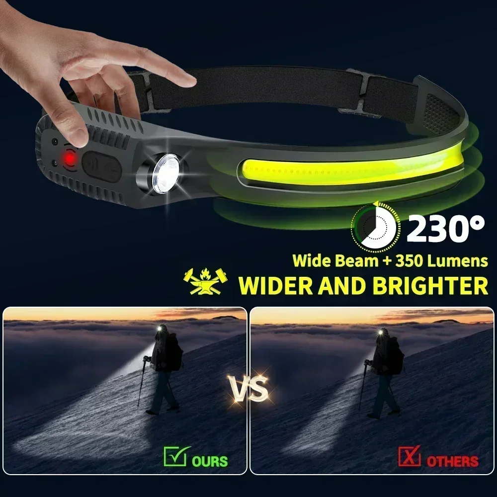 USB Rechargeable Induction LED - Fish Finder Battery avaliação e preço