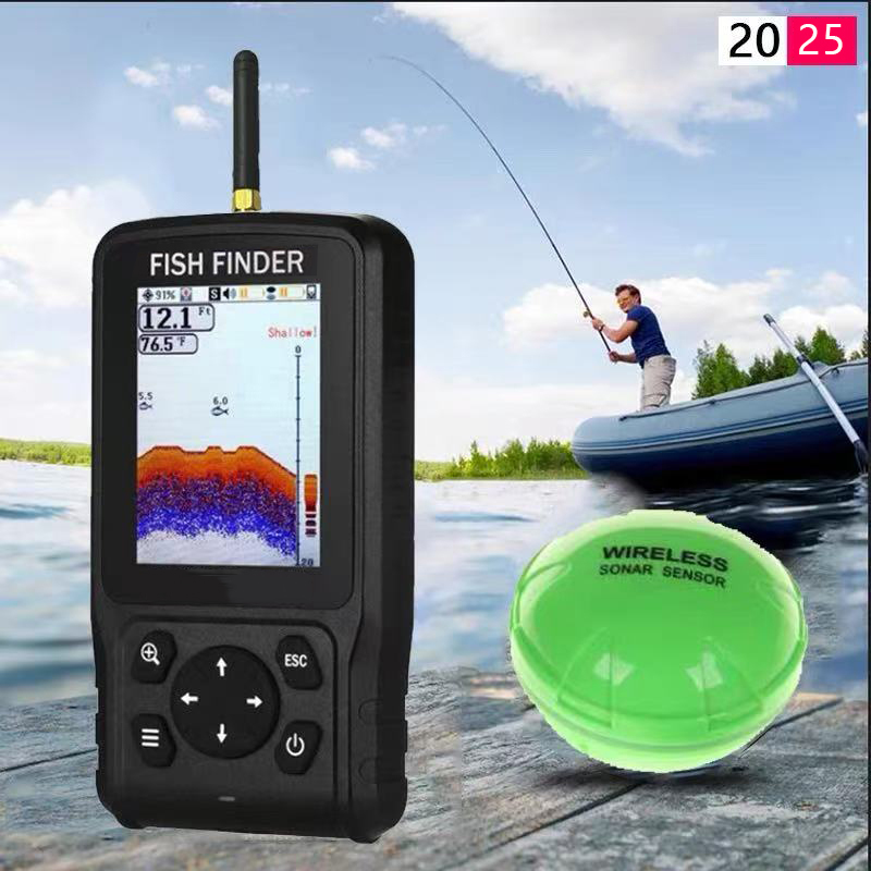 Portable Sonar Sensor Transduc - Fish Finder Transducer avaliação e preço