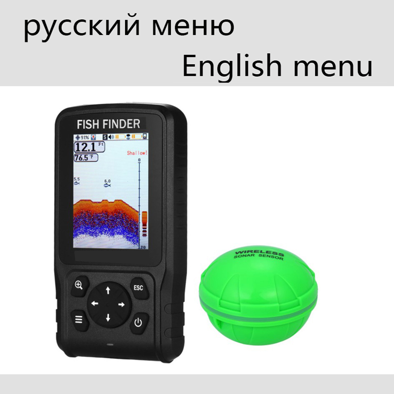 Portable Sonar Sensor Transduc - Fish Finder Transducer avaliação e preço