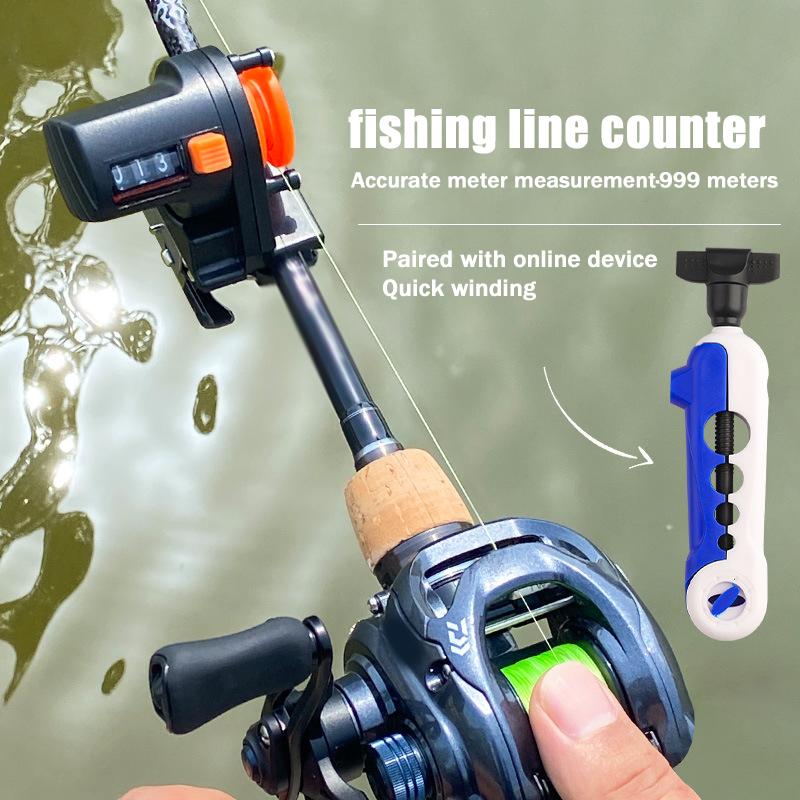0-999M Fishing Line Counter De - Fishing Depth Finder avaliação e preço