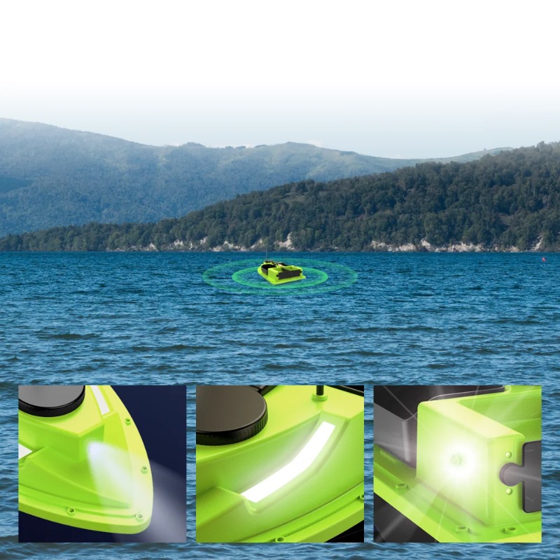 D19 GPS RC Bait Boat 600M 4 Ho - Fishing Gps avaliação e preço