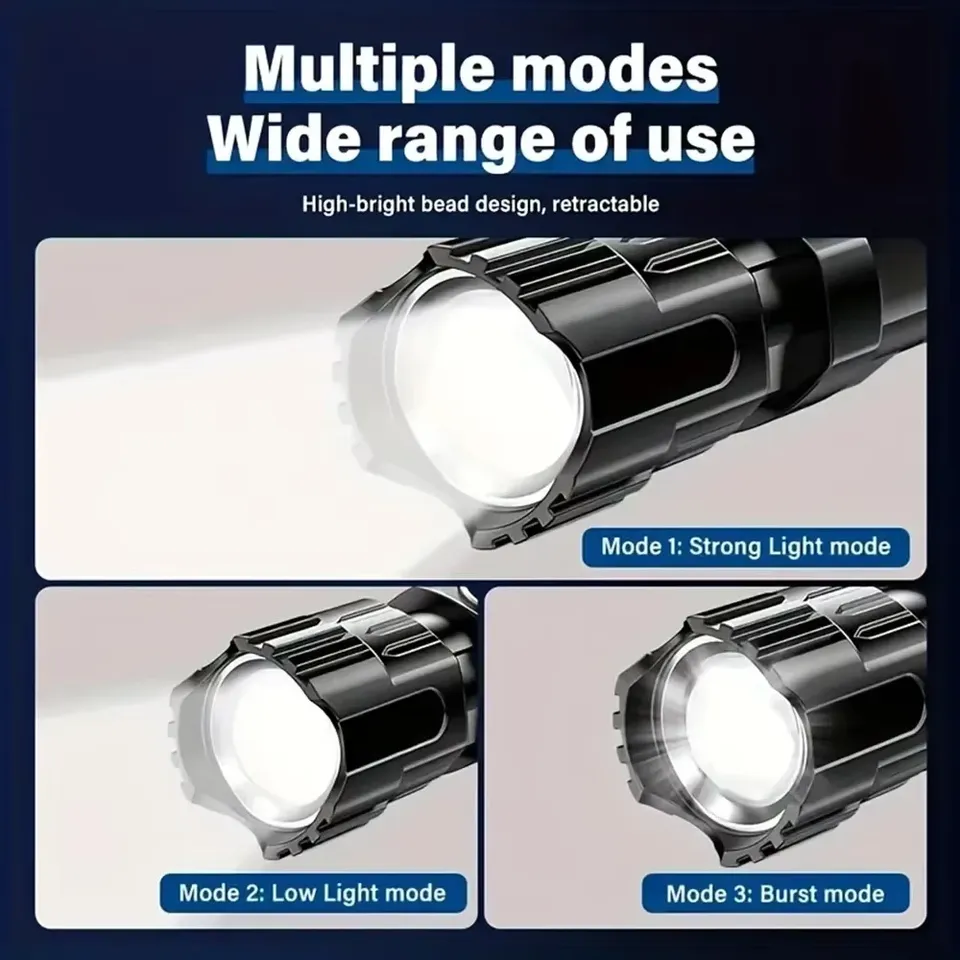 Super Bright LED Flashlight US - Fish Finder Battery avaliação e preço