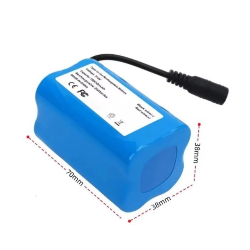 7.4V 19800mAh Battery with USB - Fish Finder Charger avaliação e preço