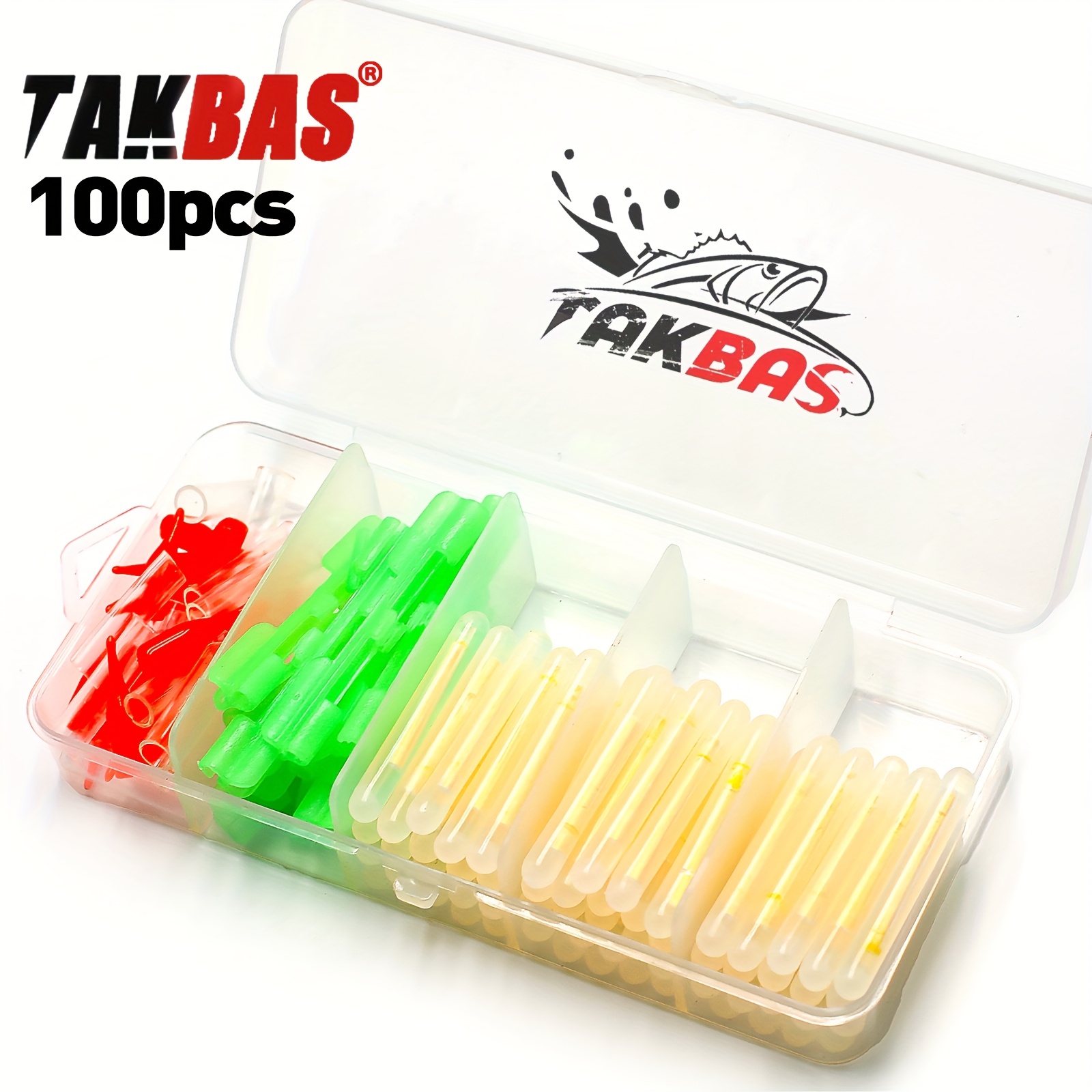100PCS Fishing Glow Sticks Set - Fish Alarm avaliação e preço