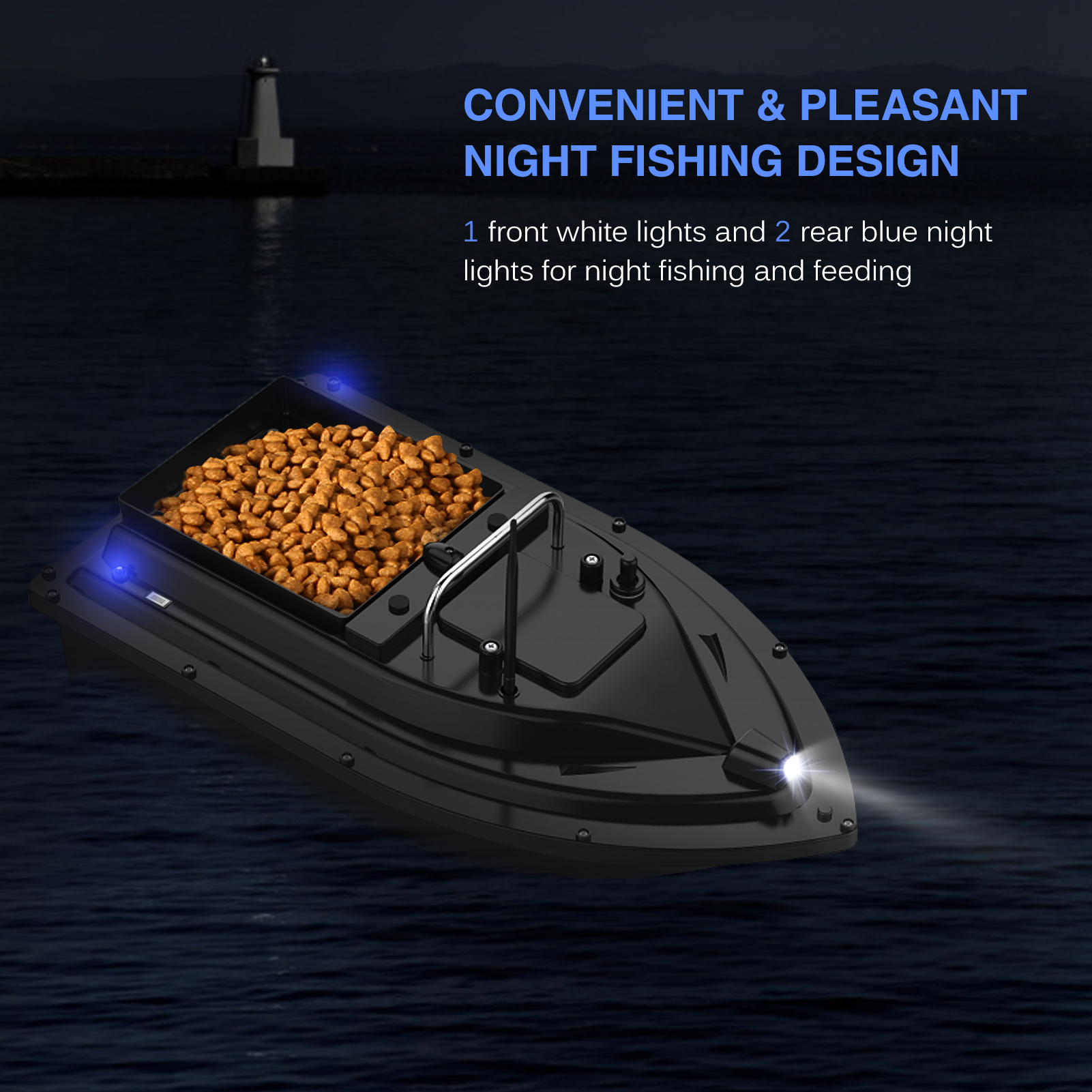 D16E GPS Fishing Bait Boat wit - Fishing Gps avaliação e preço