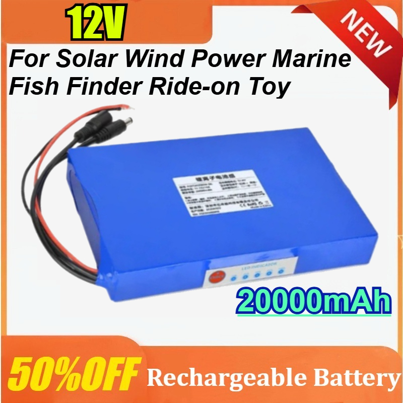 12V 20Ah for Solar Wind Power  - Fish Finder Charger avaliação e preço